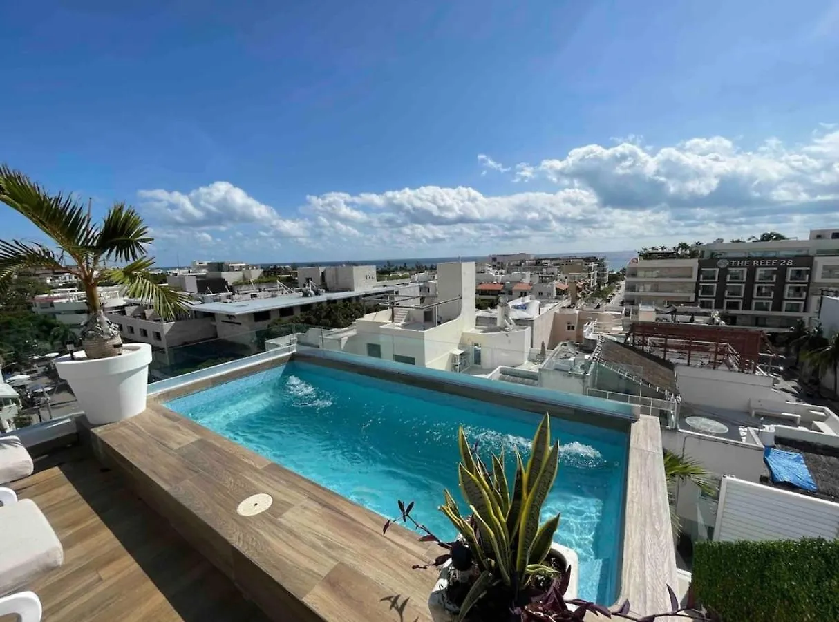 Apartment Best Penthouse On 5Av! Private Pool! Rooftop With Ocean View Playa del Carmen