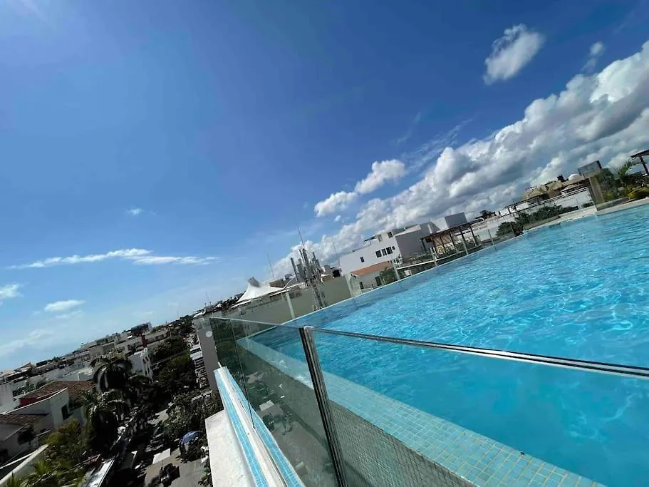 Best Penthouse On 5Av! Private Pool! Rooftop With Ocean View Playa del Carmen Apartment