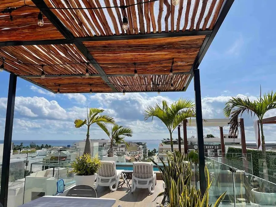 Best Penthouse On 5Av! Private Pool! Rooftop With Ocean View Playa del Carmen Apartment