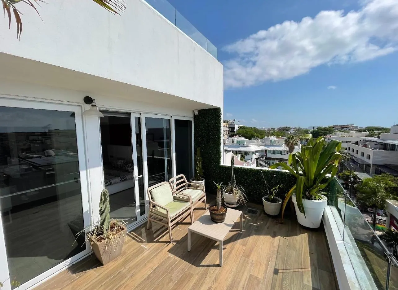 Apartment Best Penthouse On 5Av! Private Pool! Rooftop With Ocean View Playa del Carmen